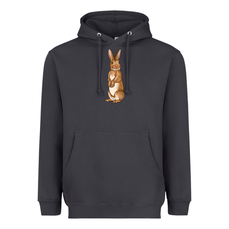 Bunny Easter Heavyweight Hoodie by OliviaCreatesArt | Teevron