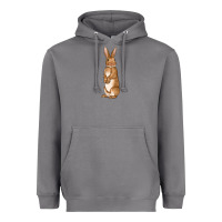 Storm Bunny Easter Heavyweight Hoodie - OliviaCreatesArt