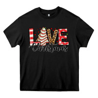 Black love christmas tree cake Heavy Core Tee - Jasminsmagicworld