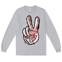 Moon Dust baseball peace sign Long Sleeve Tee - Jasminsmagicworld