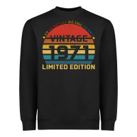 Black Vintage 1971 Limited Heavyweight Sweatshirt - Bettercallsaul