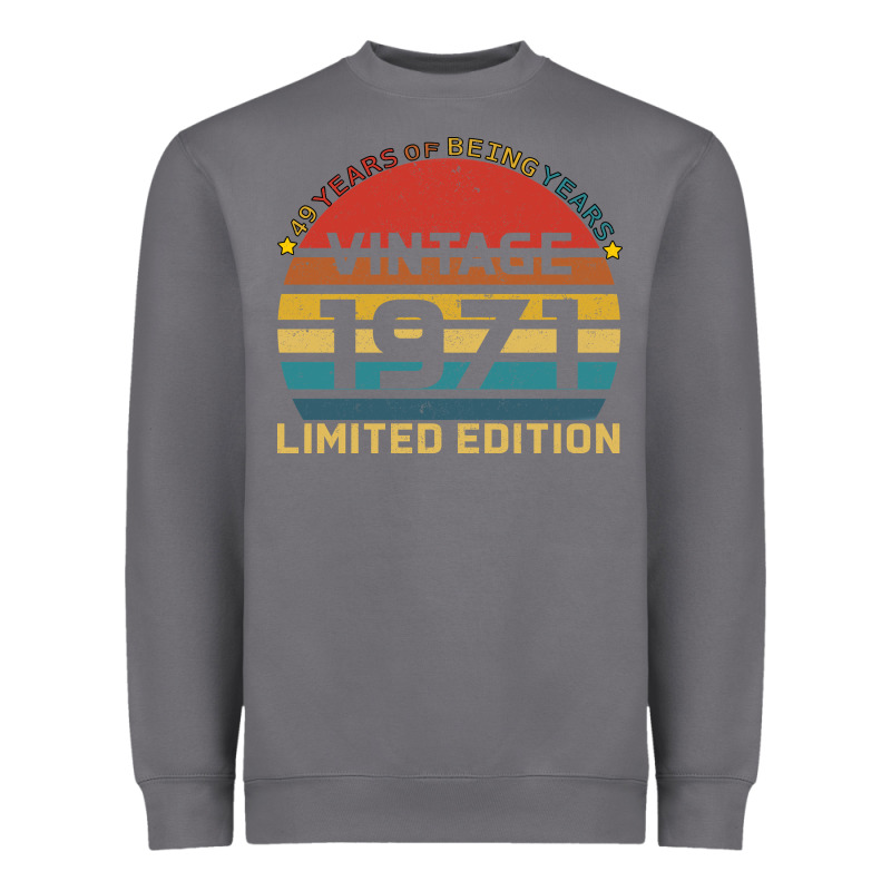 Vintage 1971 Limited Heavyweight Sweatshirt by Bettercallsaul | Teevron