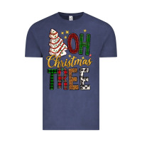 Vintage Denim oh christmas tree bbs Vintage Tee - BundleAndBundleShop