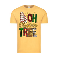 Vintage Mustard oh christmas tree bbs Vintage Tee - BundleAndBundleShop