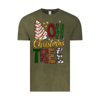 Vintage Olive oh christmas tree bbs Vintage Tee - BundleAndBundleShop