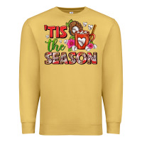 Antique Gold tis the season baseball coffee mug Premium Sweatshirt - FaDigitalArtStudio