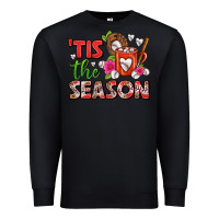 Black tis the season baseball coffee mug Premium Sweatshirt - FaDigitalArtStudio