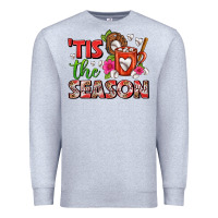 Heather Grey tis the season baseball coffee mug Premium Sweatshirt - FaDigitalArtStudio