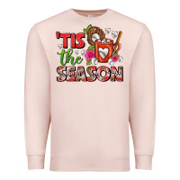Pale Pink tis the season baseball coffee mug Premium Sweatshirt - FaDigitalArtStudio