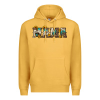 Mama Sunflower Leopard Premium Hoodie | Teevron