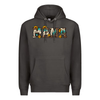 Smoke mama sunflower leopard Premium Hoodie - OliviaCreatesArt