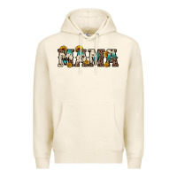 Tofu mama sunflower leopard Premium Hoodie - OliviaCreatesArt
