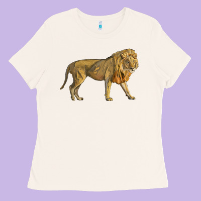 Lion Ladies Tee Designed By Lillyallendesigns