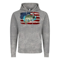 Cloud Rock American Flag Fish Vintage Hoodie - Jasminsmagicworld