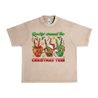 French Oak Rockin' Around The Christmas Tree Urban Heavy Tee - BundleAndBundleShop