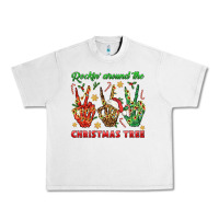 Lunar Rock Rockin' Around The Christmas Tree Urban Heavy Tee - BundleAndBundleShop