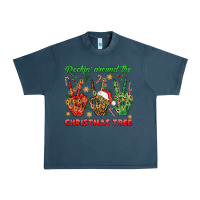 Midnight Navy Rockin' Around The Christmas Tree Urban Heavy Tee - BundleAndBundleShop