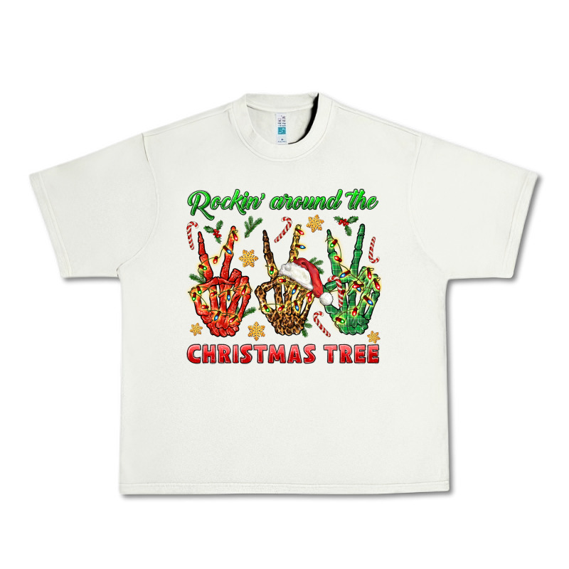 Rockin' Around The Christmas Tree Urban Heavy Tee by BundleAndBundleShop | Teevron
