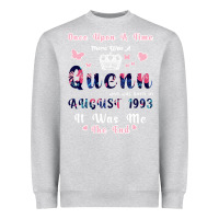 Heather Grey Once Upon A Time There Was A Queen Who Was Born I Heavyweight Sweatshirt - Bettercallsaul