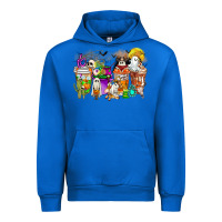 Cobalt Halloween Western Boo Coffee Cups Urban Hoodie - CowhideDigitalArt