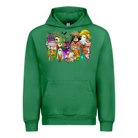 Emerald Halloween Western Boo Coffee Cups Urban Hoodie - CowhideDigitalArt