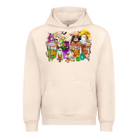 Sandshell Halloween Western Boo Coffee Cups Urban Hoodie - CowhideDigitalArt