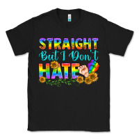 Black LGBTQ+ Straight But I Don't Hate Classic Tee - BundleAndBundleShop