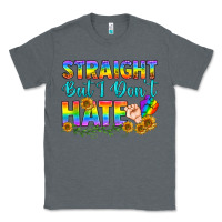 Charcoal Heather LGBTQ+ Straight But I Don't Hate Classic Tee - BundleAndBundleShop