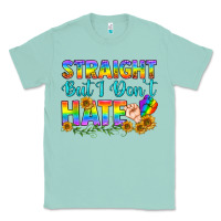Seafoam LGBTQ+ Straight But I Don't Hate Classic Tee - BundleAndBundleShop