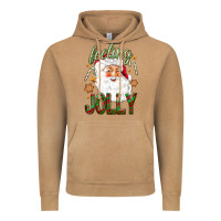 Vintage Camel Feeling Jolly with Santa Vintage Hoodie - NancyCooperArtShop