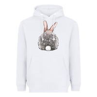 Easter Bunny Back View Heavyweight Hoodie | Teevron