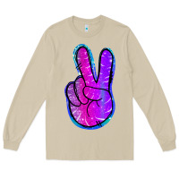 Mushroom Mermaid Peace Sign Long Sleeve Tee - Jasminsmagicworld