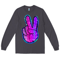 Smoke Mermaid Peace Sign Long Sleeve Tee - Jasminsmagicworld