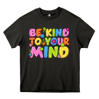 Asphalt be kind to your mind Heavy Core Tee - NancyCooperArtShop