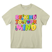 Mossy be kind to your mind Heavy Core Tee - NancyCooperArtShop