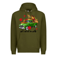 Army Green tacotruck olivia Premium Hoodie - OliviaCreatesArt