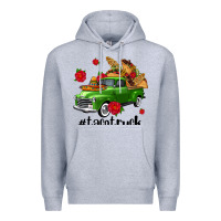 Heather Grey tacotruck olivia Premium Hoodie - OliviaCreatesArt