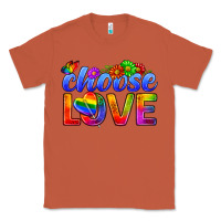Copper Pride LGBTQ+ Choose Love Classic Tee - BundleAndBundleShop