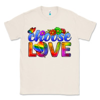 Natural Pride LGBTQ+ Choose Love Classic Tee - BundleAndBundleShop
