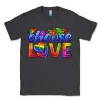 Smoke Pride LGBTQ+ Choose Love Classic Tee - BundleAndBundleShop