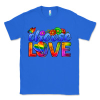 True Royal Pride LGBTQ+ Choose Love Classic Tee - BundleAndBundleShop