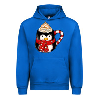 Cobalt coffee cups animal Urban Hoodie - CowhideDigitalArt