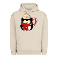 Pigment French Oak coffee cups animal Urban Hoodie - CowhideDigitalArt