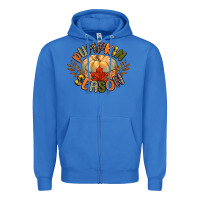 True Royal pumpkin season Zipper Hoodie - CowGirlArtShop