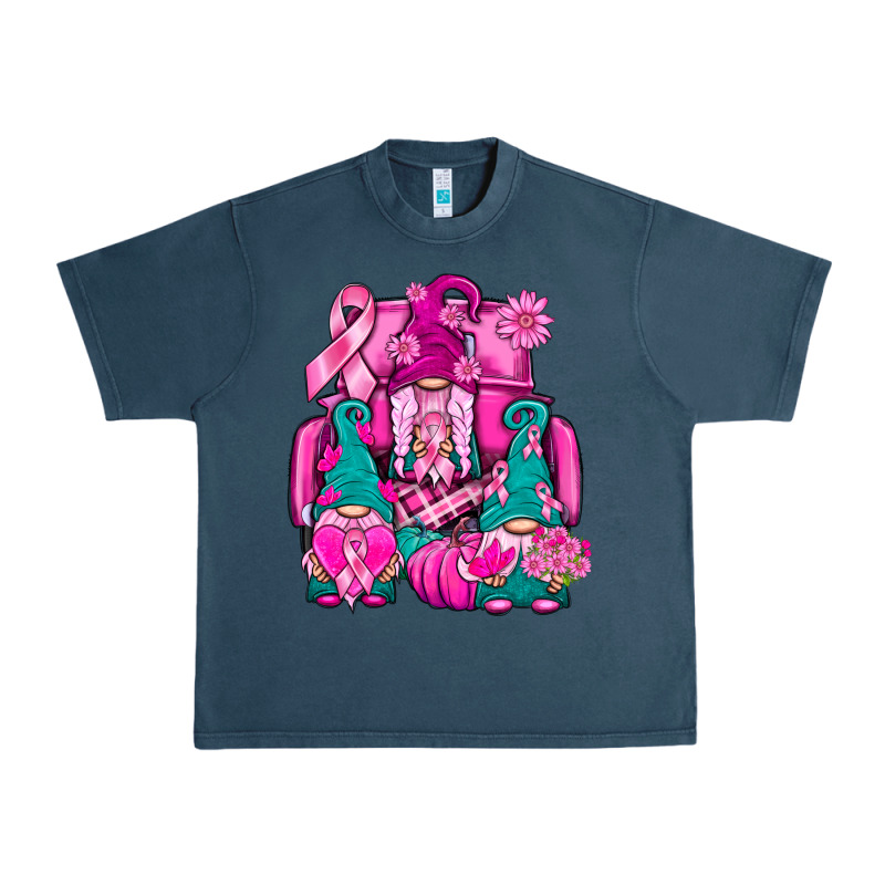 Breast Cancer Gnomies Truck Urban Heavy Tee by BundleAndBundleShop | Teevron