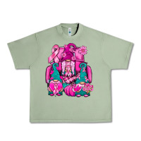 Oil Green Breast Cancer Gnomies Truck Urban Heavy Tee - BundleAndBundleShop