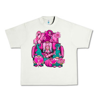 Pistachio Breast Cancer Gnomies Truck Urban Heavy Tee - BundleAndBundleShop