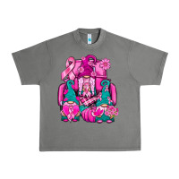 Tornado Breast Cancer Gnomies Truck Urban Heavy Tee - BundleAndBundleShop