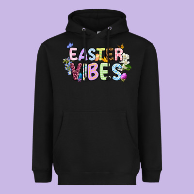 Easter Vibes Heavyweight Hoodie Designed By Oliviacreatesart