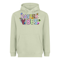 Matcha Easter vibes Heavyweight Hoodie - OliviaCreatesArt